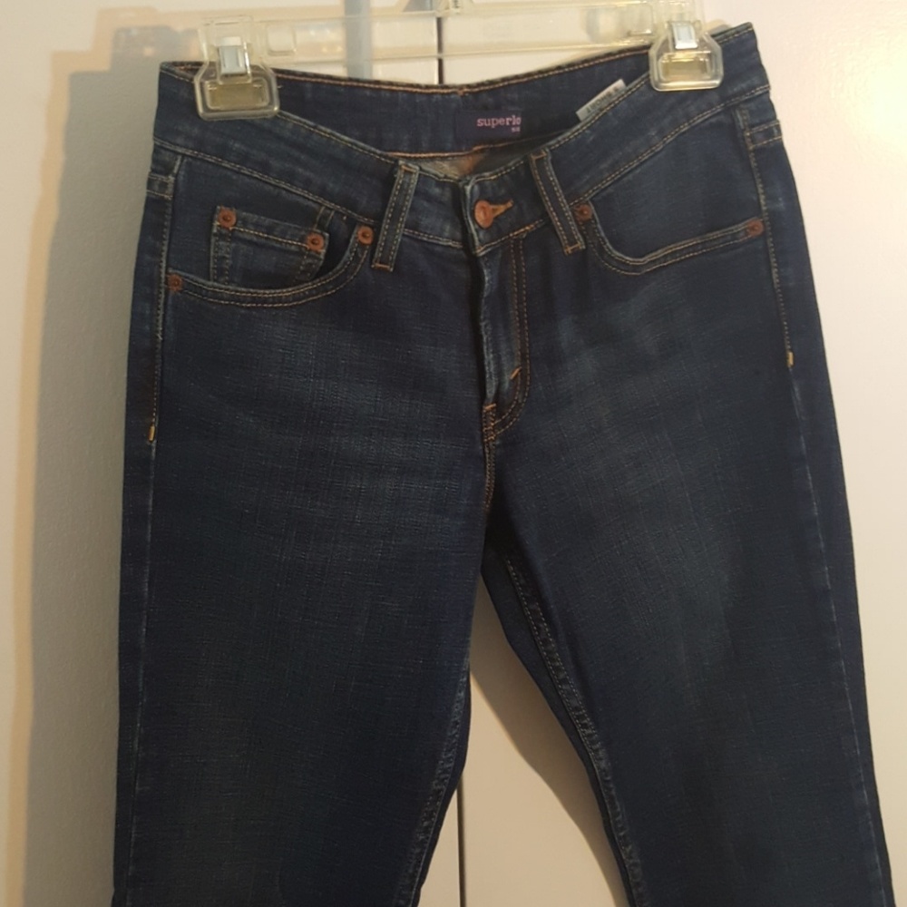 Levi's Super Low 518 Jeans size 5 Short (mid rise, not really so low per name!)